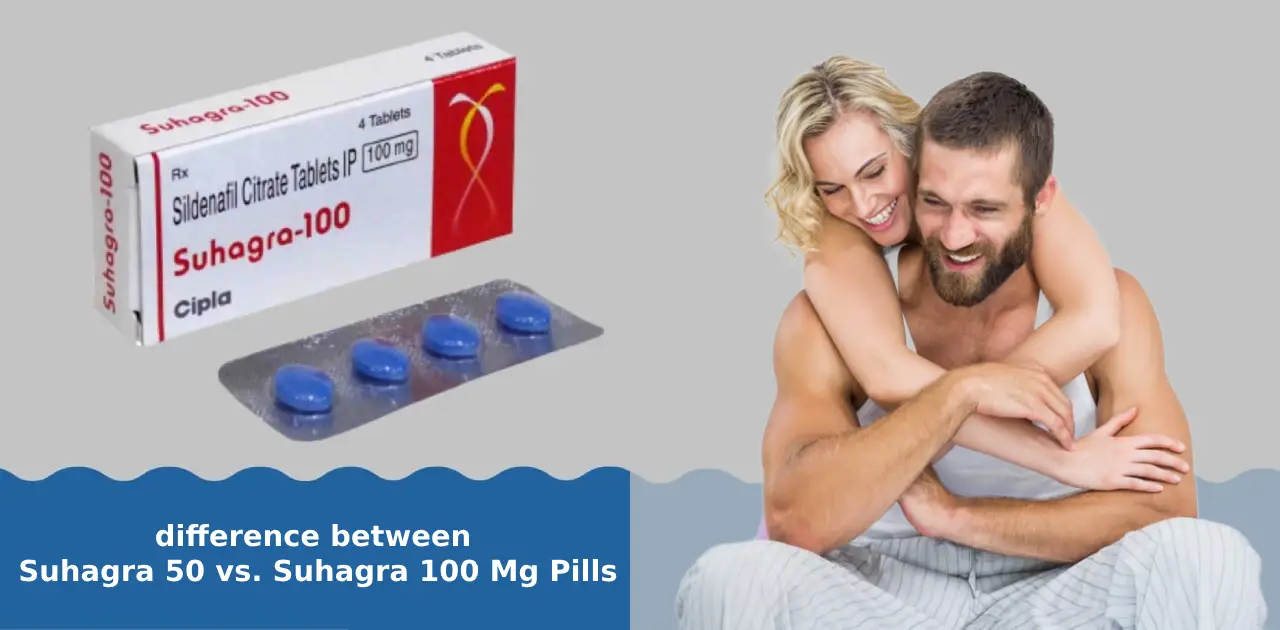 Suhagra 50 mg vs. Suhagra100 mg: what is the difference?